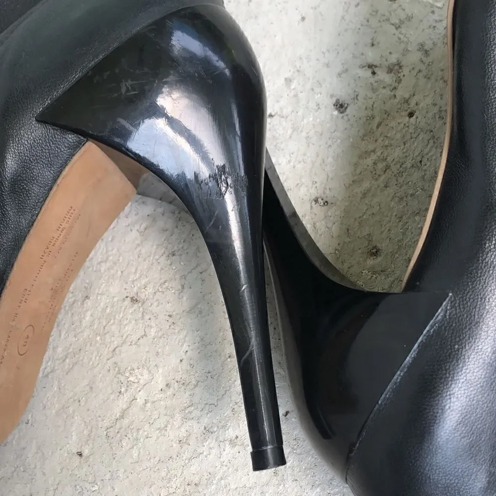 Alll Saints Stretch Leather open toe